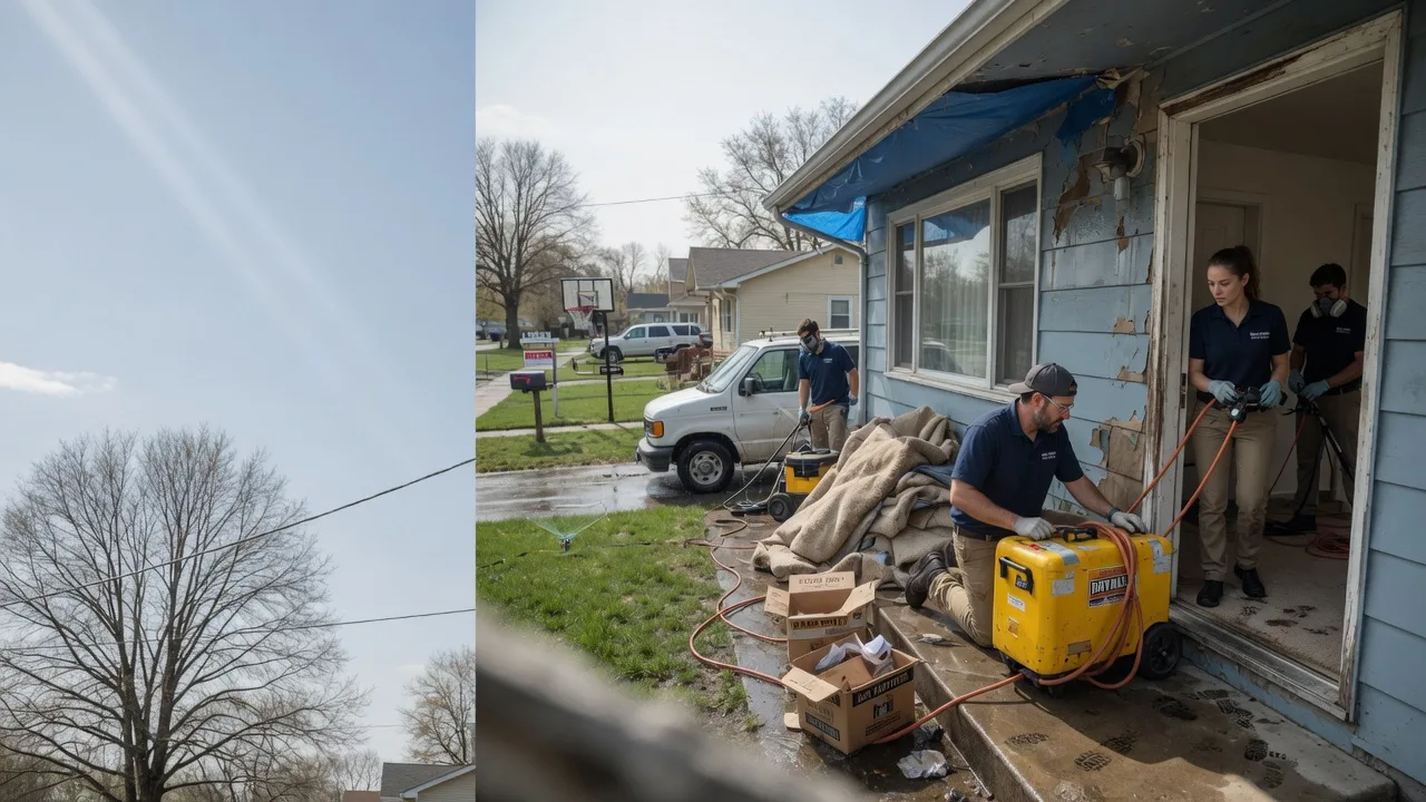 Basement Flood Cleanup in Rossford, OH near me